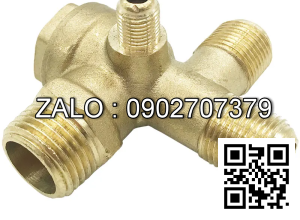 Co Điếu Ren Trong ,Ren Ngoải Phi 42Mm - Co Ống Điếu Inox 304