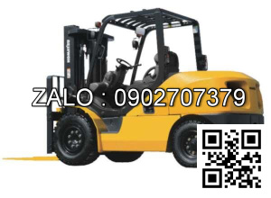 Xe nâng gầu komatsu