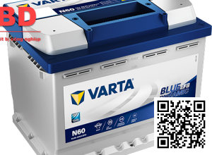 Bình ắc quy Varta khô DIN 54313 (43ah-12v) trái