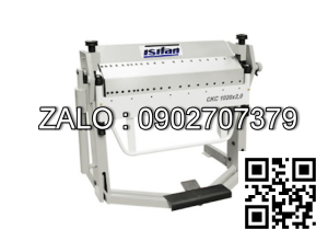 Máy gấp tôn bằng tay & đạp chân CKC 1020x2