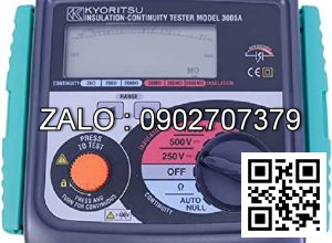 Đồng hồ đo Megomet KYORITSU 3005A