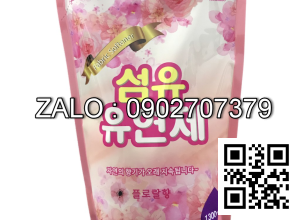 Nước xả vải jeoumiso 1300ml (Kiện 12 bịch)