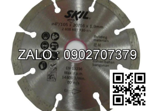 Đĩa cắt SKIL BOSCH có khía 105x20/16mm 2608603730