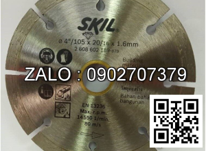 Đĩa cắt SKIL BOSCH không khía 105x20/16mm 2608602190