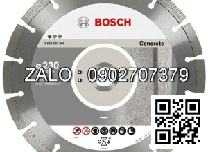 Đĩa cắt bê tông BOSCH 230x22.2mm 2608602200