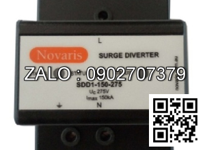Thiết bị cắt sét 01 pha dòng sét 150kA/pha Novaris SDD1-150-275