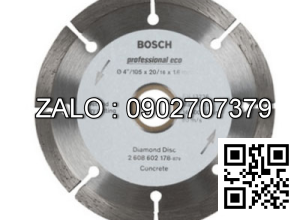 Đĩa cắt bê tông BOSCH 105x20/16mm 2608603727