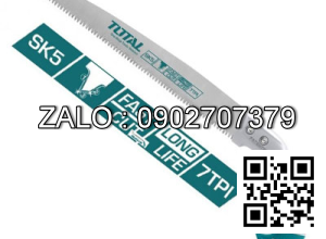 Cưa cành cầm tay lưỡi thẳng TOTAL TOOL THT5113006 180mm
