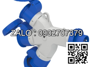 Phích cắm chia 3 ngã Clipsal / Schneider PKZM709