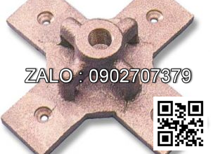 Kẹp cáp đồng 4 ngã, 35x120mm² KCD35120