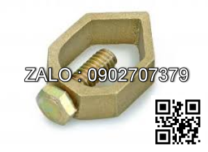 Kẹp giữ cáp đồng cho HT chống sét 240x300mm² KGCD240300