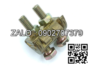 Kẹp giữ 2 cáp dùng cho HT nối đất, 25x50mm²