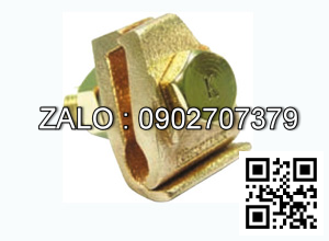 Kẹp giữ 2 cáp dùng cho HT nối đất, 70x120mm² KGCC70120