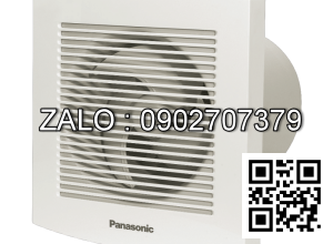 Quạt hút âm tường dùng cho nhà tắm, chống côn trùng, kháng nước IPX4 5.5W Panasonic FV-10EGF1