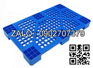 Pallet nhựa một mặt bông L1100 x W1100 x H120mm