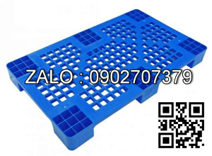 Pallet nhựa một mặt bông L1100 x W1100 x H125mm
