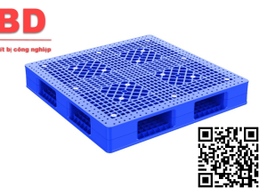 Pallet nhựa hai mặt bông