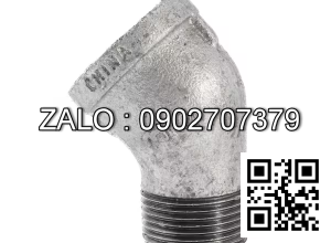 Co ren 45° ( co lơi ) BSPT - INOX 304 DN50