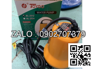Bơm chìm nhựa 12v- 24v Toyoo BL-2512