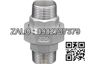 Rắc co ren ( có ron ) BSPT - mạ kẽm DN8