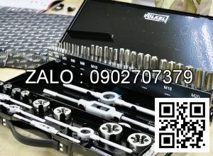 Bộ taro bàn ren 52 món, từ M3 đến M20. Voelkel Germany 49251