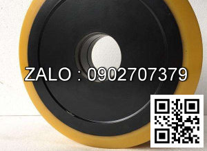 Bánh xe rùa đầu vào tẩy rỉ phi 285x88mm