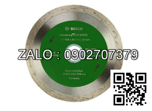 Đĩa cắt gạch BOSCH 105x20/16mm 2608603729