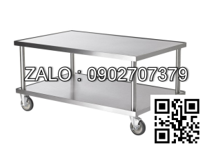 Gia công bàn thao tác có bánh xe