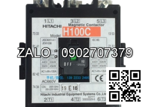 Khởi động từ 3P 80A 220VAC H100C Hitachi