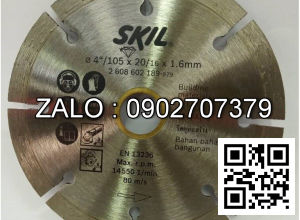 Đĩa cắt SKIL BOSCH không khía 105x20/16mm 2608602190