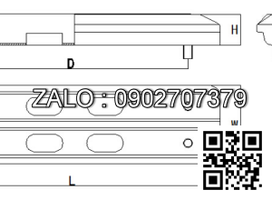 Guốc cao su 450BB 450x124x47 450*124*47