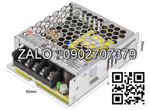 LRS-50-24 Nguồn Xung Mean Well 24V 2.2A 52.8W