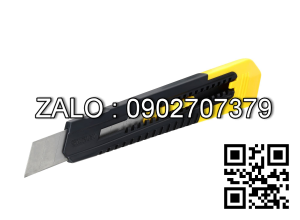 Dao rọc giấy 18mm, màu vàng có bao bì, Stanley, 10-151