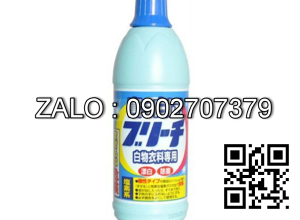 Nước tẩy trắng quần áo 600ml Rocket (Kiện 24 cái)