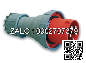 Phích cắm CN 1 pha 4P, 16A/6h, 400V - PCE/Mennekes