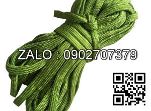 Dây dù dẹp xanh bóng