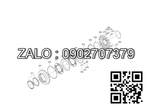 bulong dùng cho phanh xe nâng hyundai ZGBJ-00036