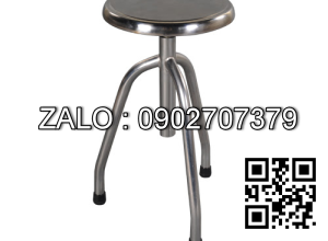 Ghế inox phi 320 H610xW325