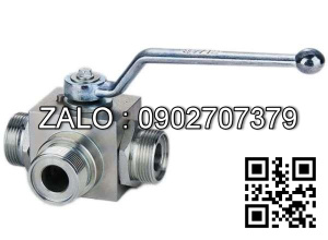 Van khóa tay gạt 3 ngã KHB3K-NPT2