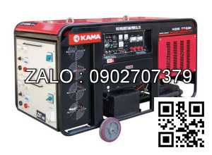 Máy phát điện chạy dầu cách âm KAMA KDE 7800T