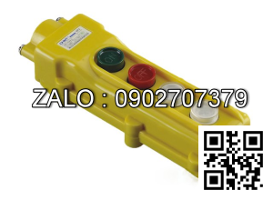Tay bấm điều khiển 4 nút cho cầu trục Chint NP3-1A