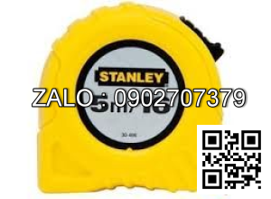 Thước dây Thép Stanley 5mx19mm vỏ chống
trơn 30-496