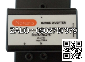 Thiết bị cắt sét 01 pha dòng sét 150kA/pha Novaris SDD1-150-275
