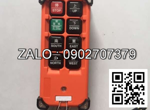 Điều khiển từ xa 8 nút bấm cho cầu trục