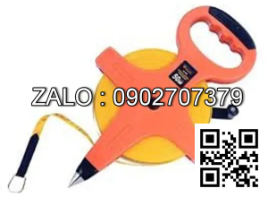 Thước dây sợi thủy tinh Asaki 30m Có tay cầm AK-0394