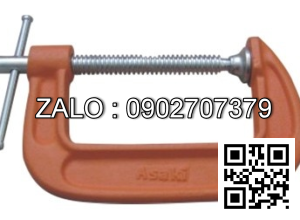 Vam cơ khí chữ C Asaki 5/125mm AK-6264