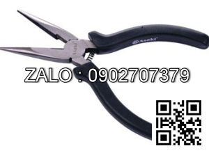 Kìm nhọn cán dày(đen) kiểu Mỹ Asaki 6/150mm AK-8048