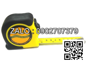 Thước dây Thép VATA 5m vỏ chống trơn nền
vàng 18-50105