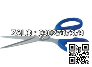 Kéo văn phòng lớn cán mềm 205mm SW91182 xanh