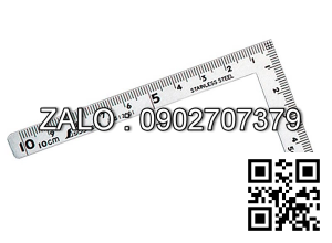 Thước ê ke ngành mộc Shinwa 5cm x 10cm mạ
bóng 12101